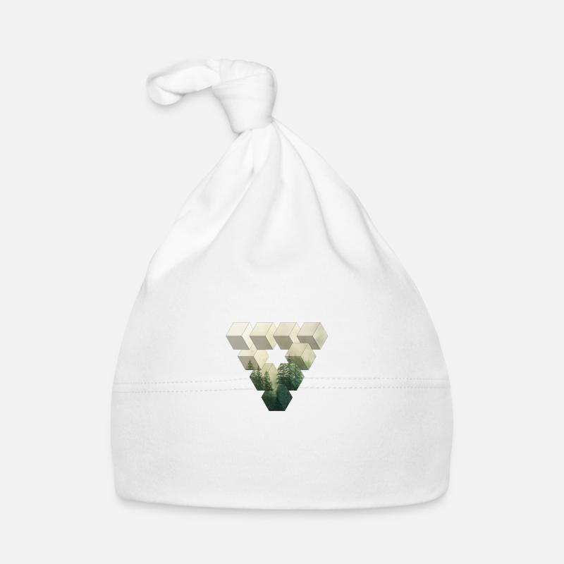 | de la nature de la forêt du Triangle Cadeau Bonnet bio Bébé