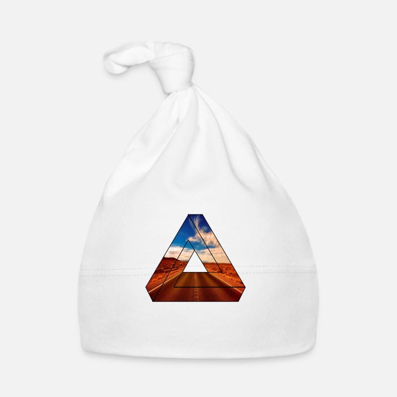 Desert Triangle Organic Baby Cap