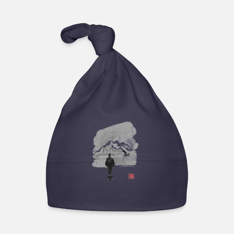samurai and storke Bonnet bio Bébé