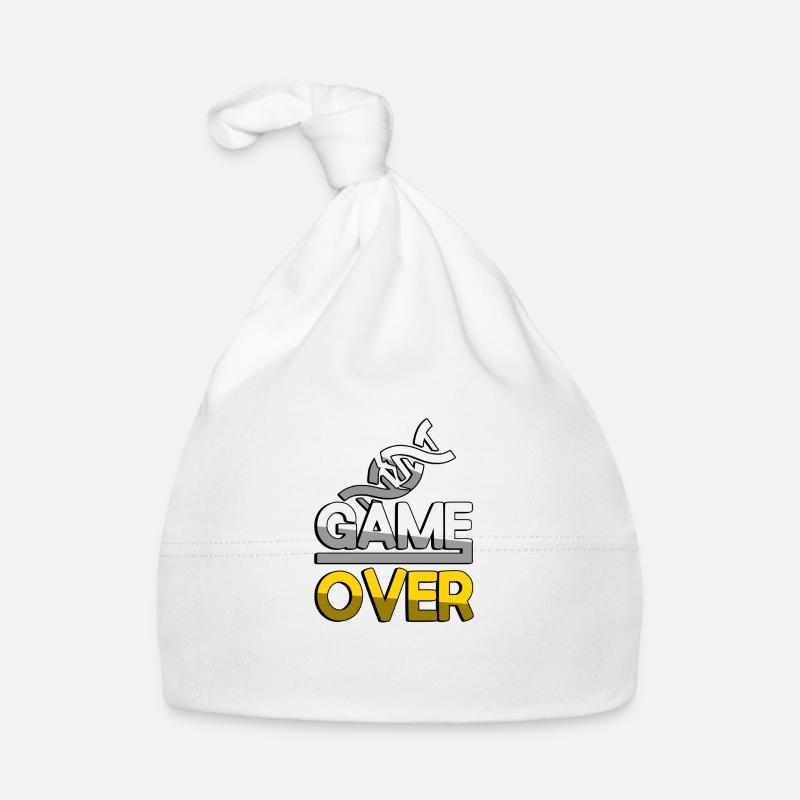 GAME OVER (Jaune) + ADN - Jeux Bonnet bio Bébé