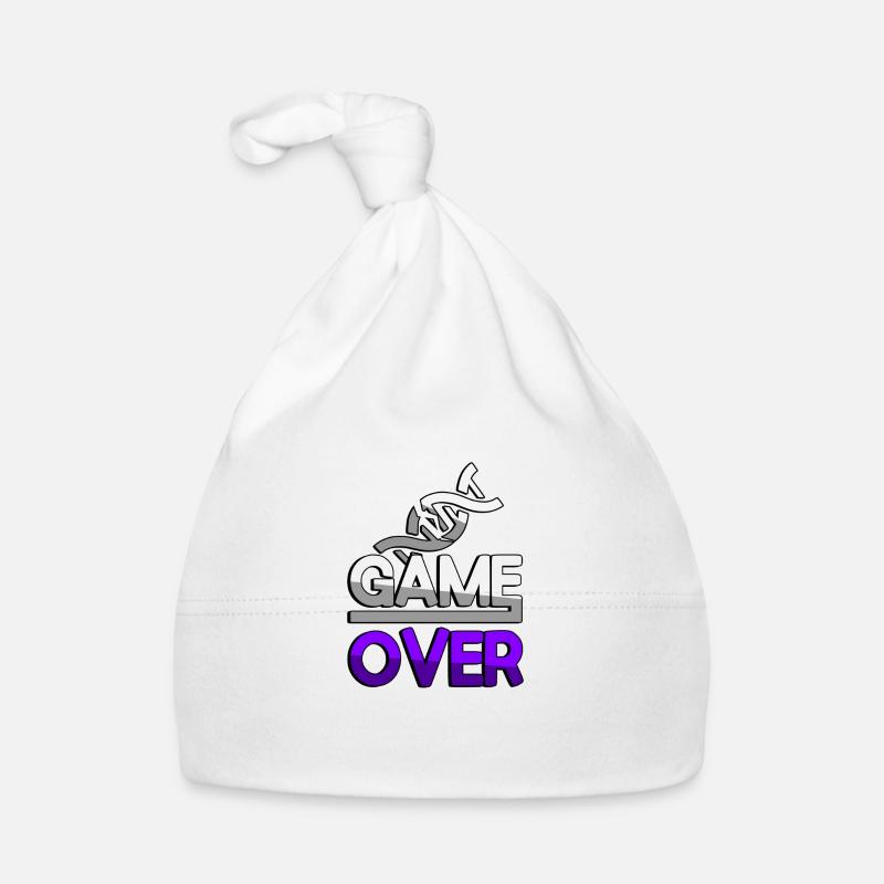 GAME OVER (Violet) + ADN - Jeux Bonnet bio Bébé