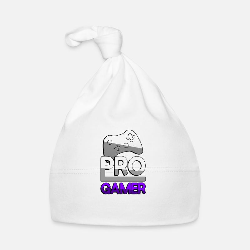 PRO GAMER (Purple) + Controller - Gaming Organic Baby Cap