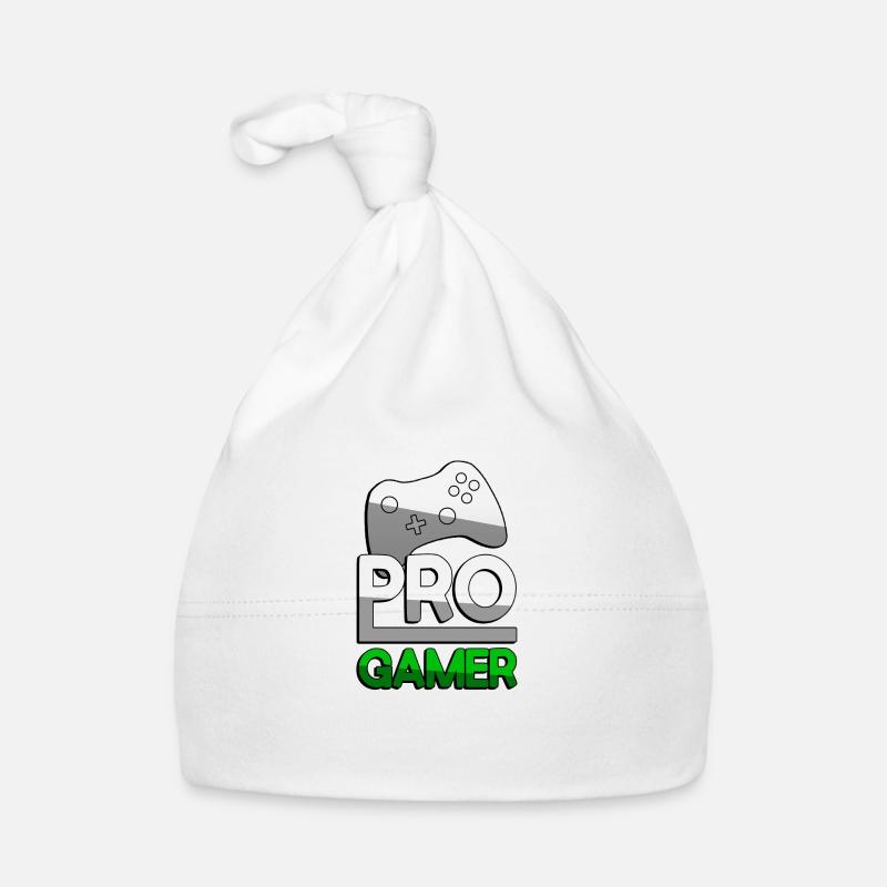 PRO GAMER (Green) + Controller - Gaming Organic Baby Cap