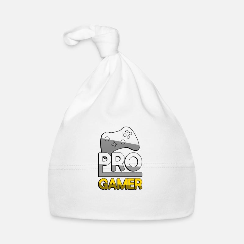 PRO GAMER (Yellow) + Controller - Gaming Organic Baby Cap