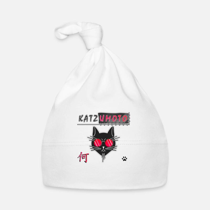 Katzumoto - Bonnet bio Bébé - blanc