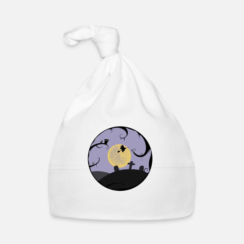 Halloween Witch Organic Baby Cap