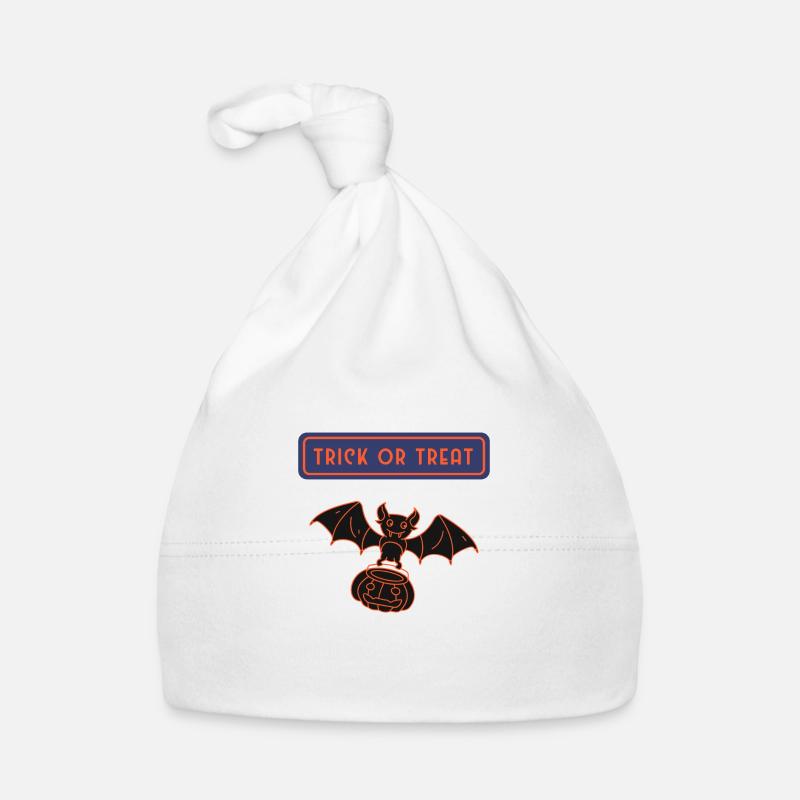 Truc ou friandise simple Halloween Bonnet bio Bébé