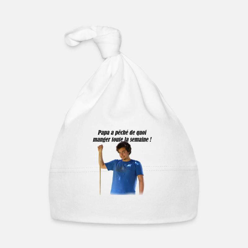 Papichulo - Bonnet bio Bébé - blanc