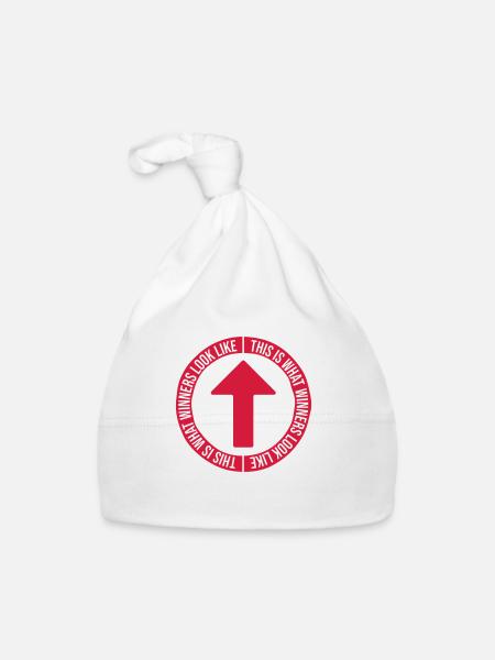À quoi ressemblent les gagnants - Bonnet bio Bébé - blanc - Devant