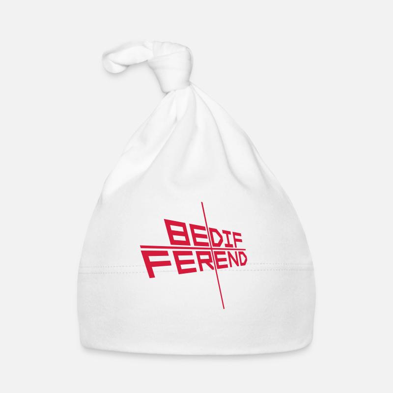 Soyez différent Logo Design Bonnet bio Bébé