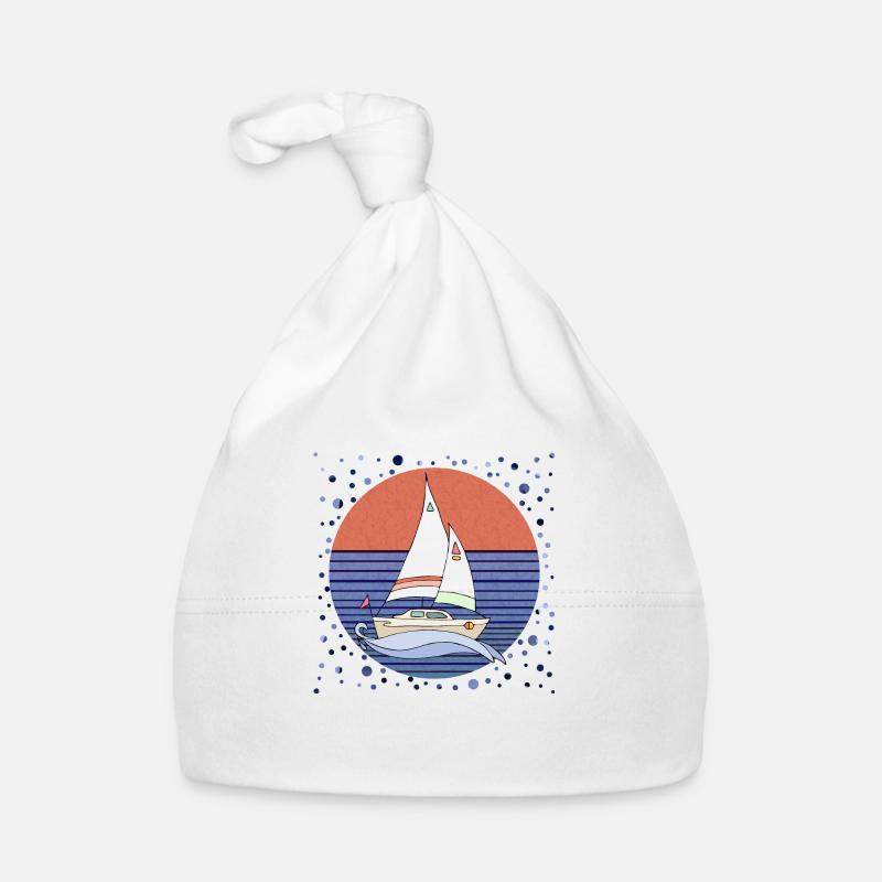 Segelboote Baby Bio-Mütze
