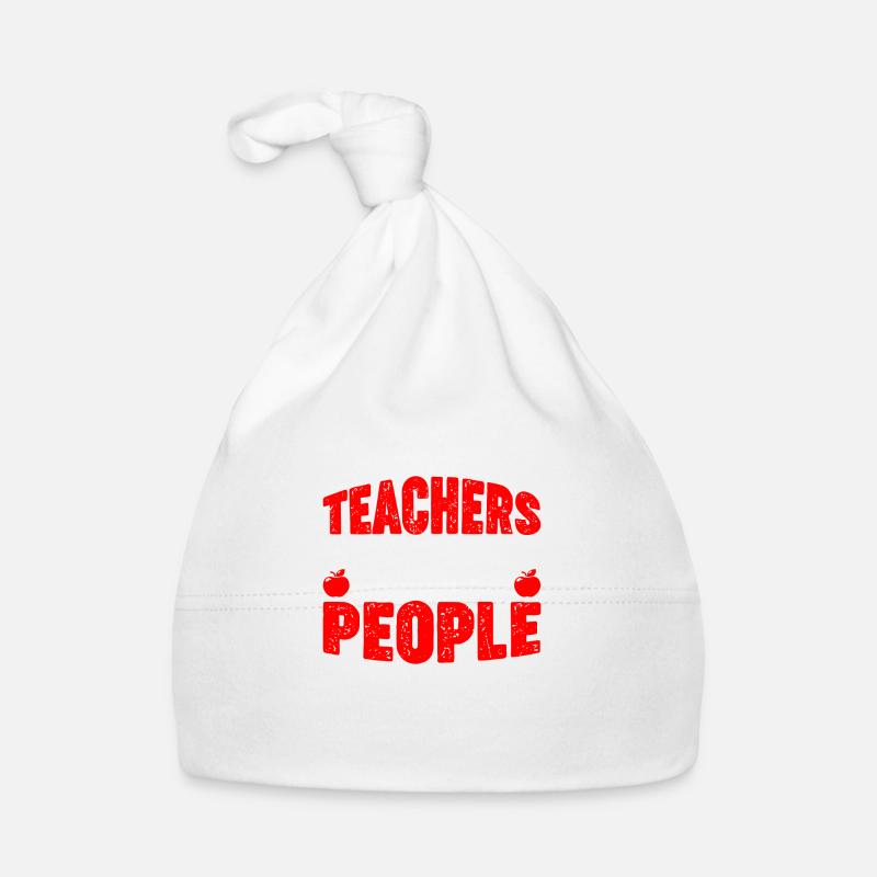 Teachers we work for the People Baby Bio-Mütze