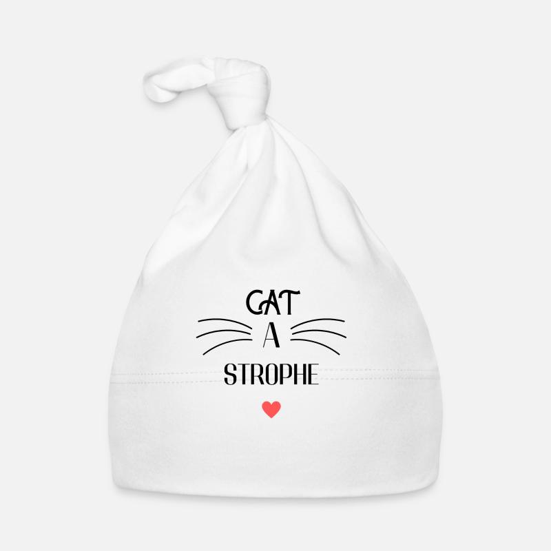 cat-a-strophe chat Bonnet bio Bébé