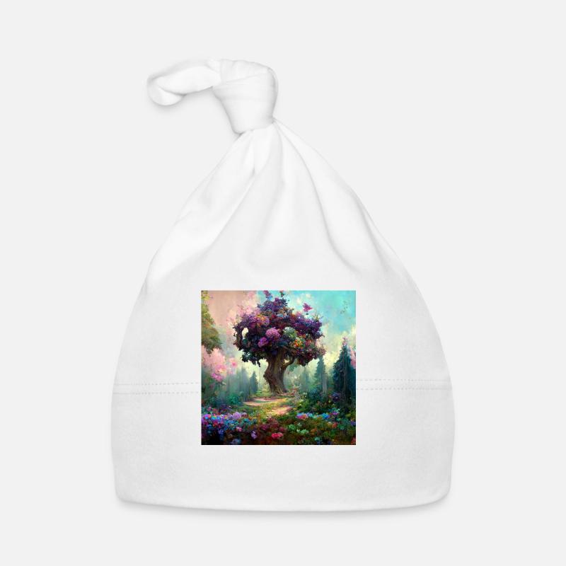 der magische Baum Baby Bio-Mütze