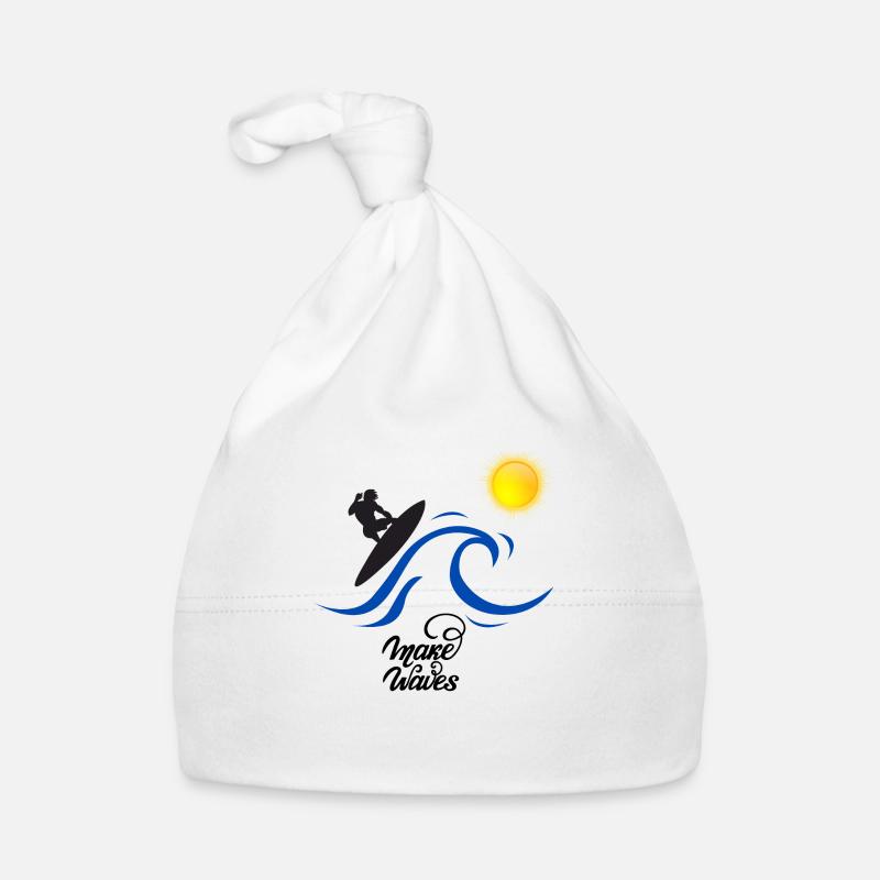 Surfing Organic Baby Cap
