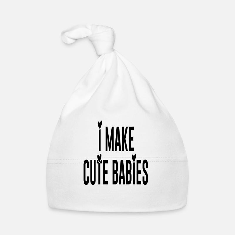 I make cute babies Baby Bio-Mütze