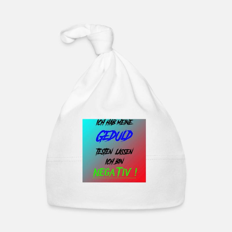 Geduld Baby Bio-Mütze