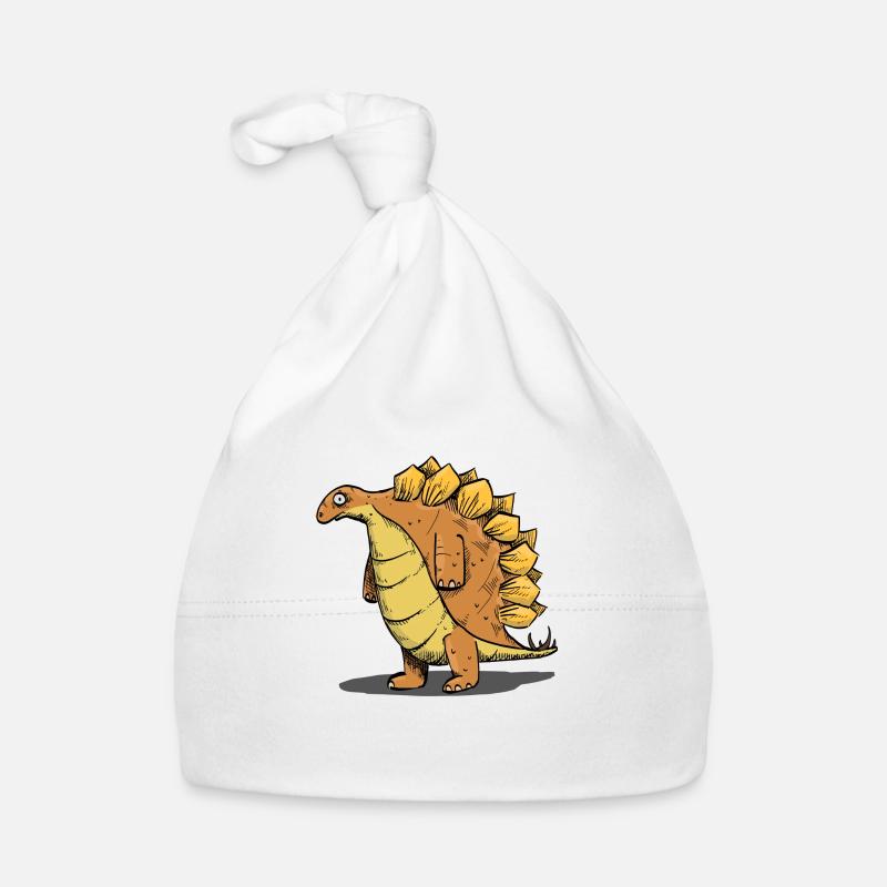 Stegosaurus Organic Baby Cap