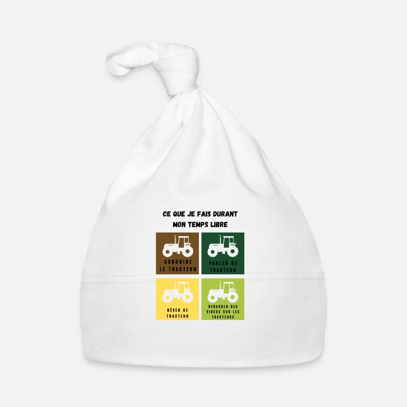 ce que je fais durant mon temps libre tracteur Bonnet bio Bébé