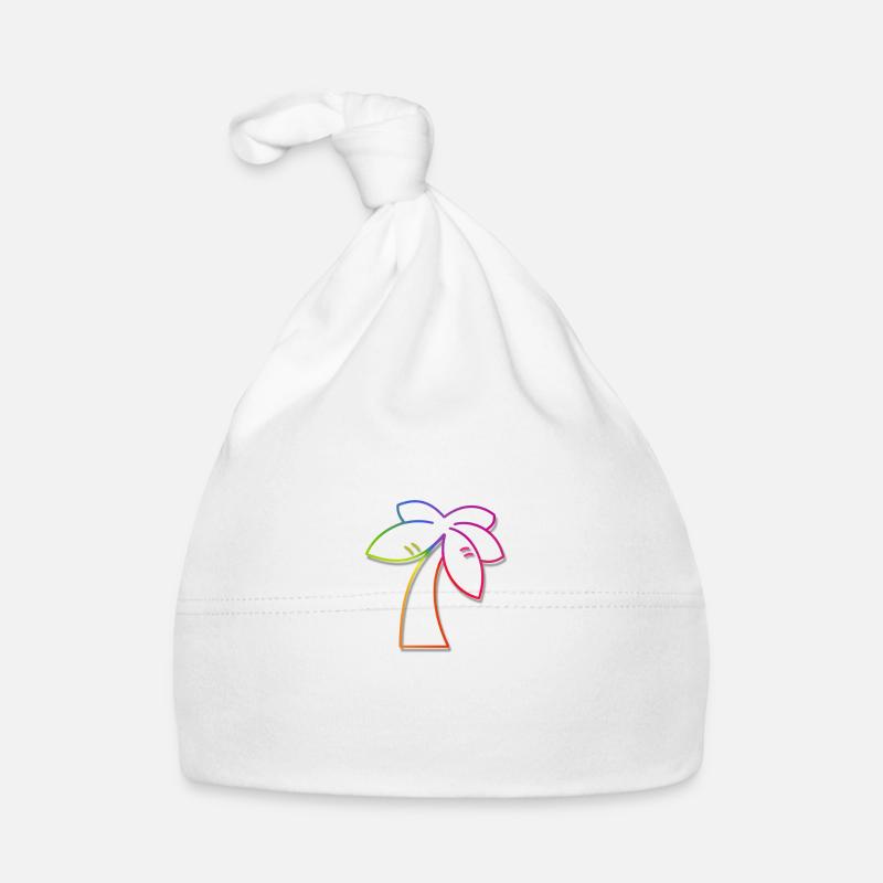 Palmier arc-en-ciel Bonnet bio Bébé