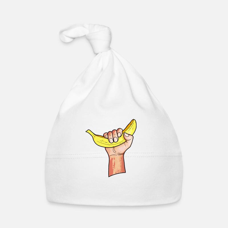 Bananen Baby Bio-Mütze