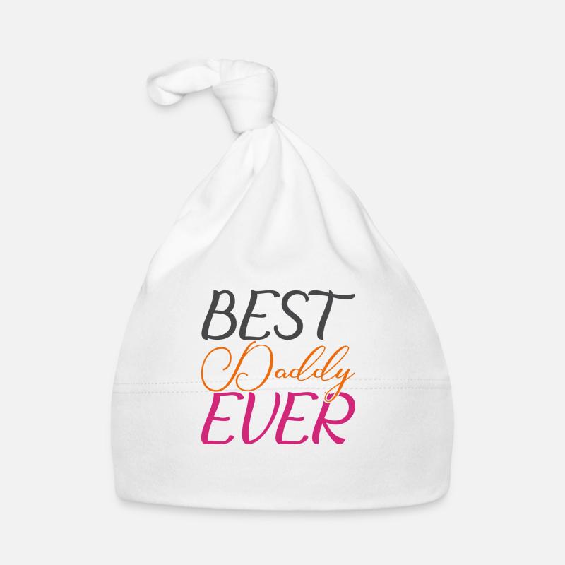 Le meilleur papa de tous les temps Bonnet bio Bébé