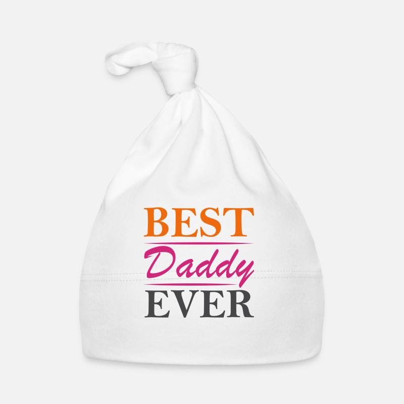 Le meilleur papa de tous les temps Bonnet bio Bébé