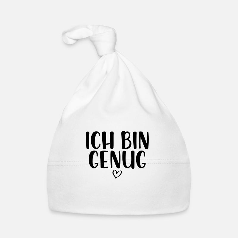 Ich bin genug Baby Bio-Mütze