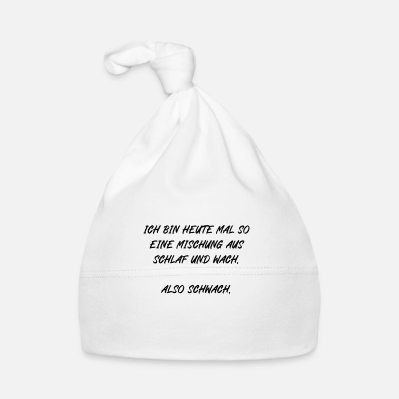 Ich bin heute mal so eine Mischung also Schwach Baby Bio-Mütze