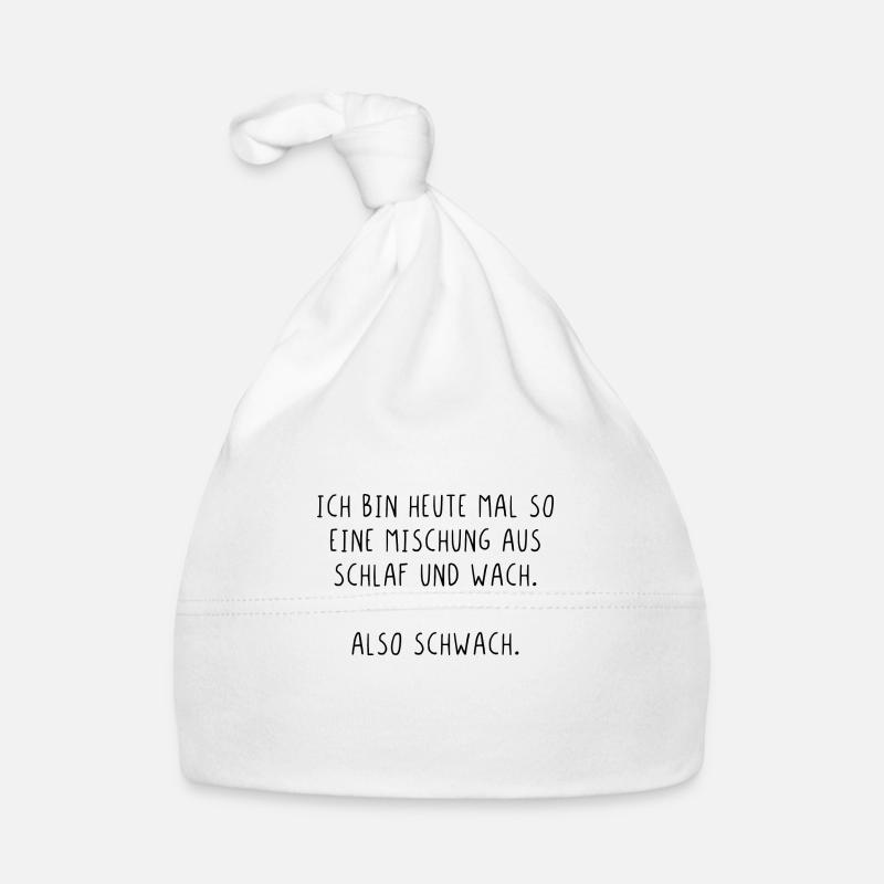 Ich bin heute mal so eine Mischung also Schwach Baby Bio-Mütze