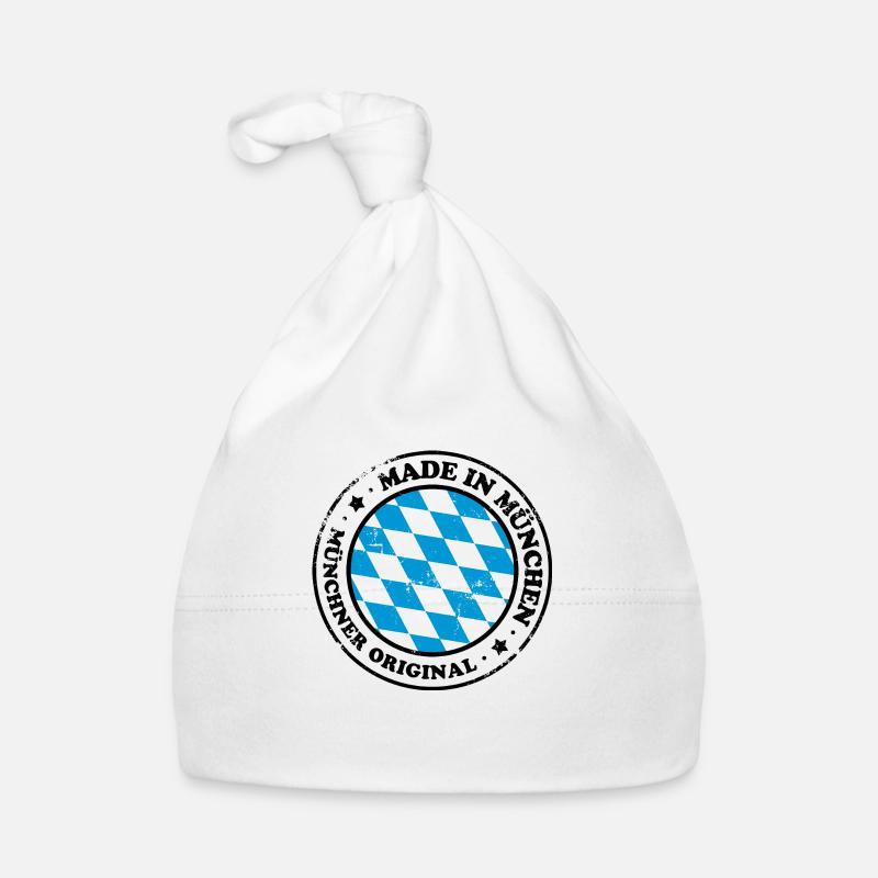 Fabriqué à Munich Bonnet bio Bébé