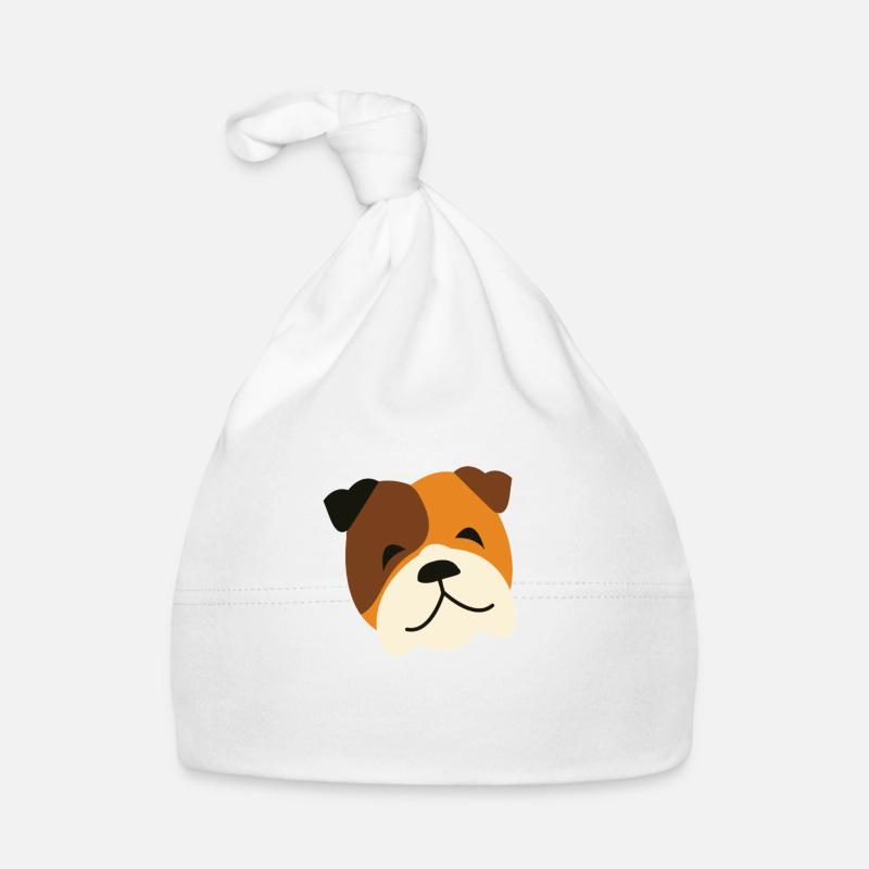 Chien espiègle Bonnet bio Bébé