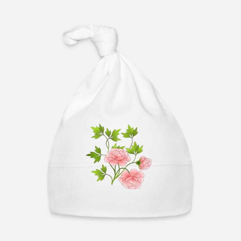 Flowers Organic Baby Cap