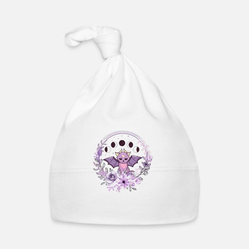 Mond-Catbat Baby Bio-Mütze