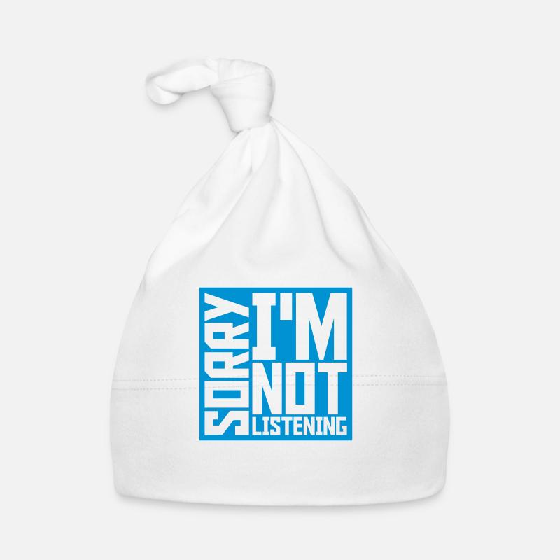 désolé de ne pas écouter Bonnet bio Bébé