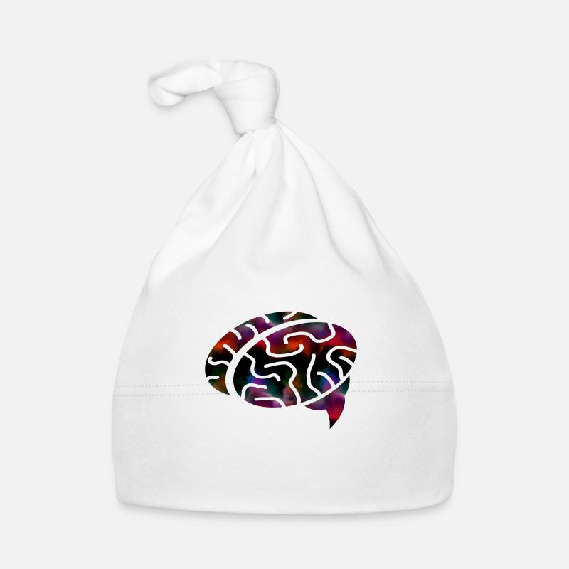 Color Brain Baby Bio-Mütze