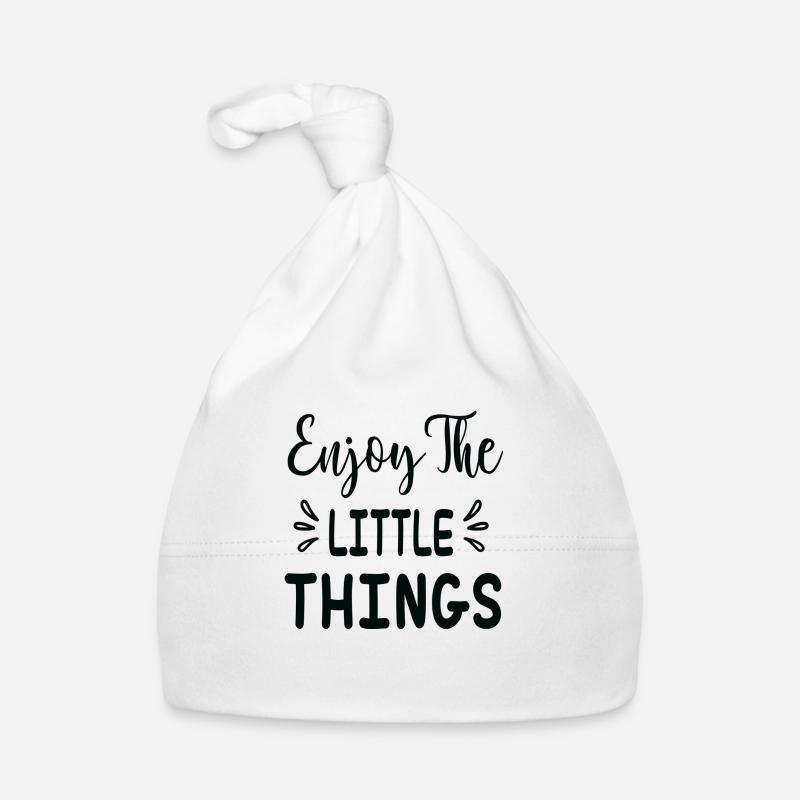 Enjoy the Little Things Baby Bio-Mütze