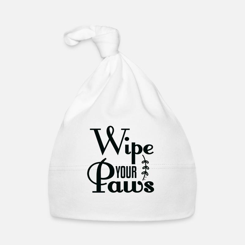 Wipe Your Paws Organic Baby Cap