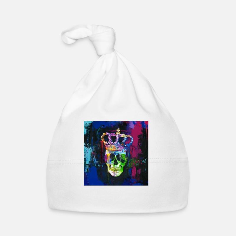 Skull King Baby Bio-Mütze