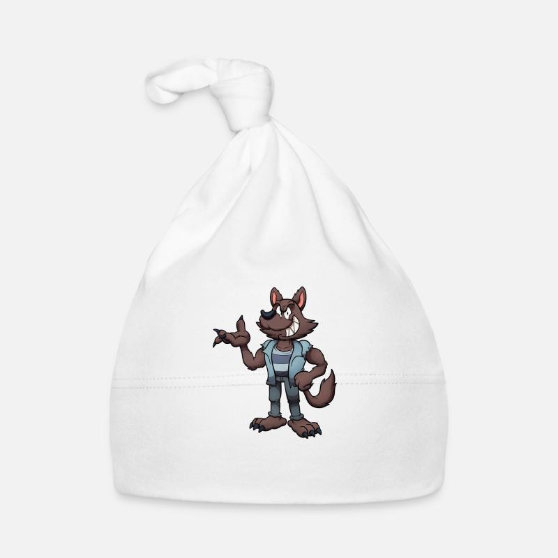 Loup-garou maléfique Bonnet bio Bébé