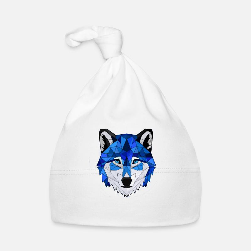 Nachtwolf Baby Bio-Mütze