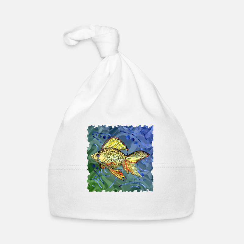 Fisch Baby Bio-Mütze