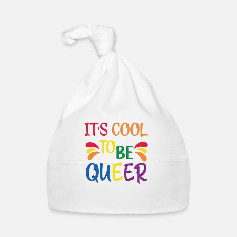 It's Cool To Be Queer Organic Baby Cap