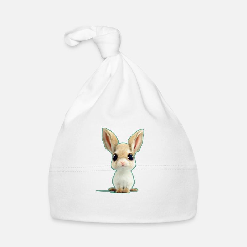 extremely sweet rabbit Organic Baby Cap