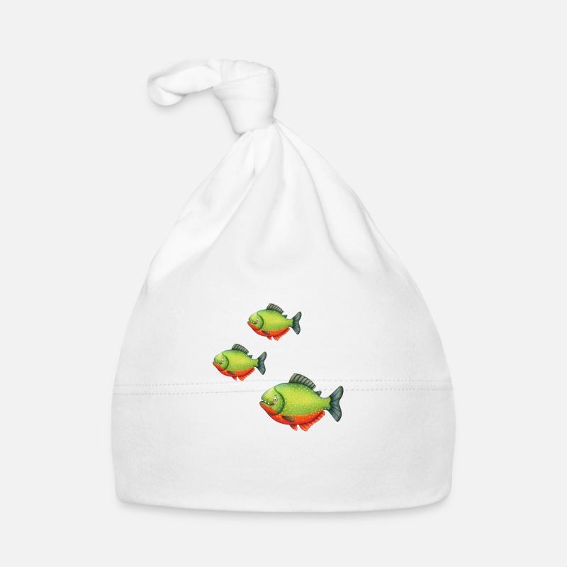Piranhas Baby Bio-Mütze