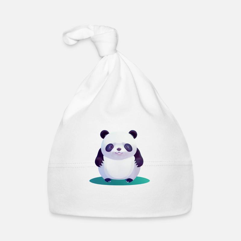 Bébé Panda Bonnet bio Bébé
