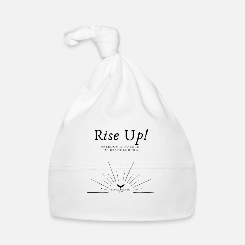 Spreewald se lève vers l’avenir - Bonnet bio Bébé - blanc