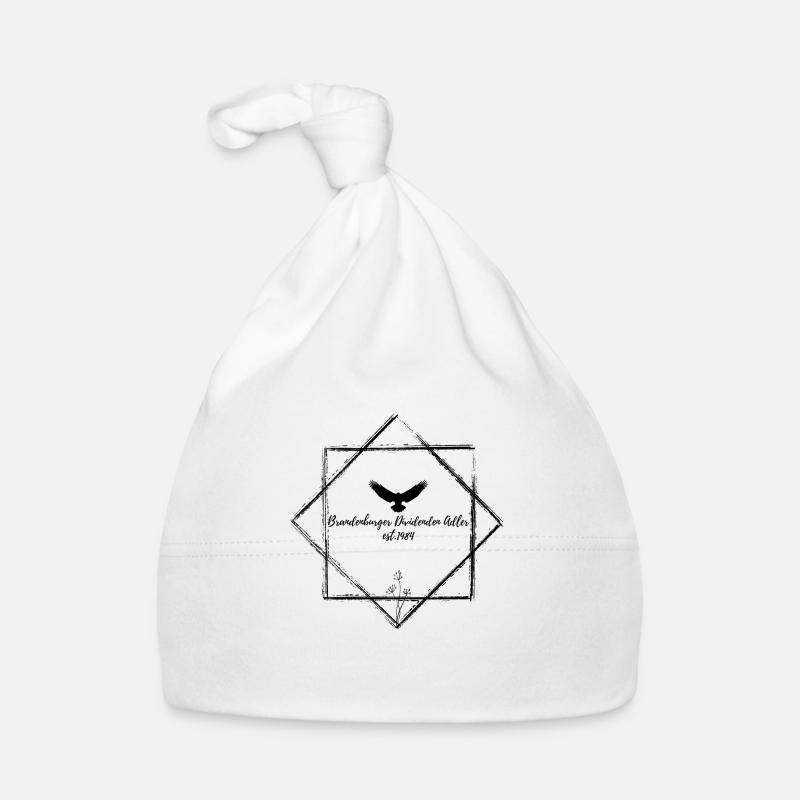 Spreewald Brandenburger Dividendes Adler - Bonnet bio Bébé - blanc