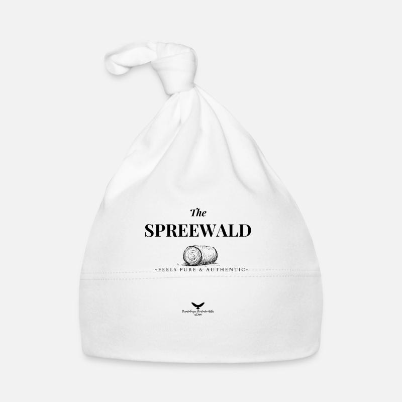 Le Spreewald se sent pur et authentique - Bonnet bio Bébé - blanc