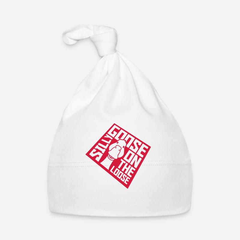 goose on the loose Organic Baby Cap